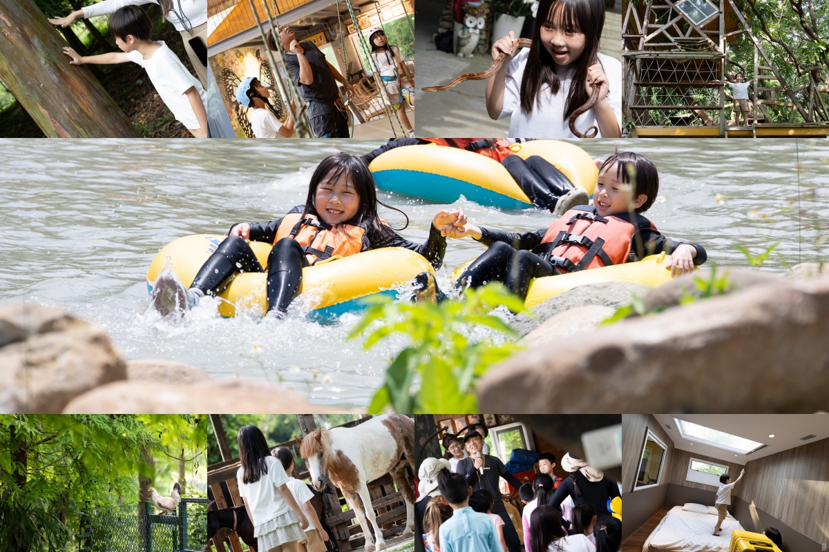 【一年期住宿券開團】夏日漂漂河開放啦！親近大自然之旅~超多活動可以入住一晚豪華露營車！